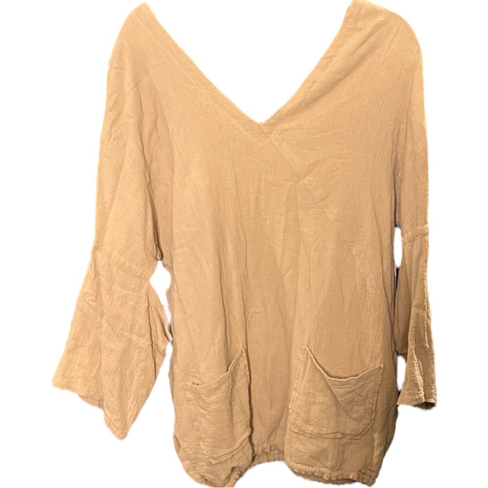Electric Feathers Rare Art to Wear Top